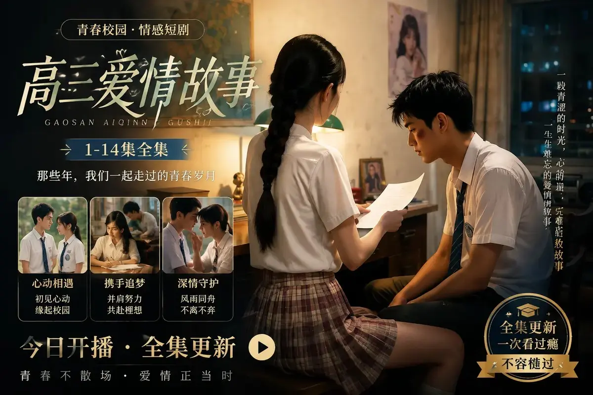 《高三爱情故事》全集在线观看 - 黄果魔改AI短剧高清未删减版 - 蓝光修复中字资源直链 - 免费观看全程高能